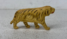 Antique Celluloid Miniature Toy Tiger Made in USA 2.5"