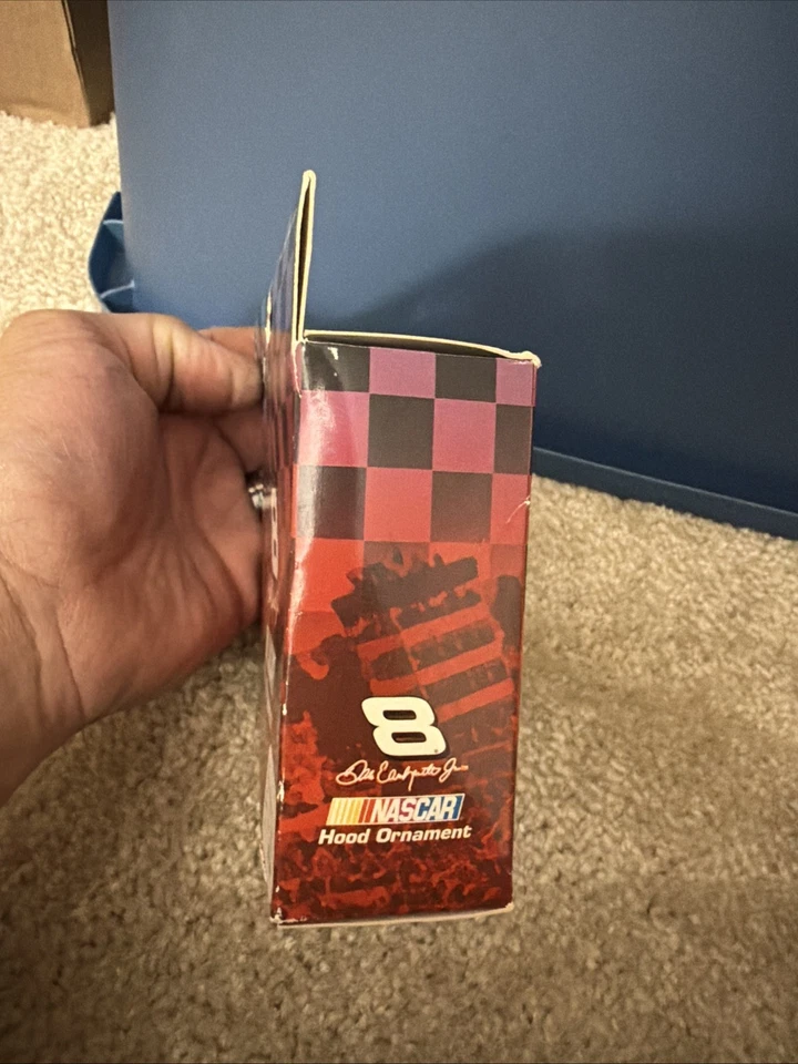 Nascar #8 Dale Earnhart Jr Navidad Coche Capucha Adorno 3" x 4" - Caja Dañada Foto 4 de 4