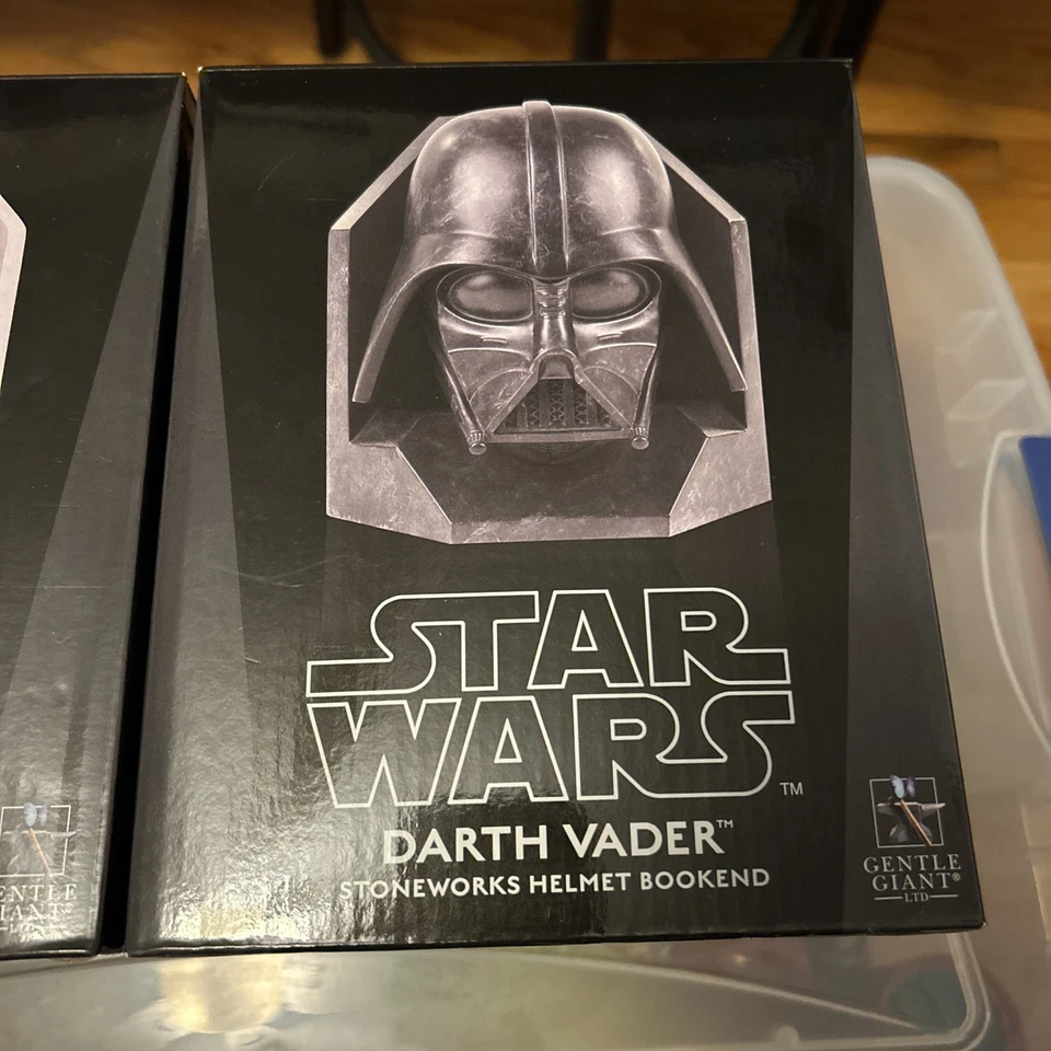 SUJETALIBROS DE GRANITO GENTIL GIGANTE STAR WARS DARTH VADER STORMTROOPER NUEVO EDICIÓN LIMITADA. Foto 3 de 4