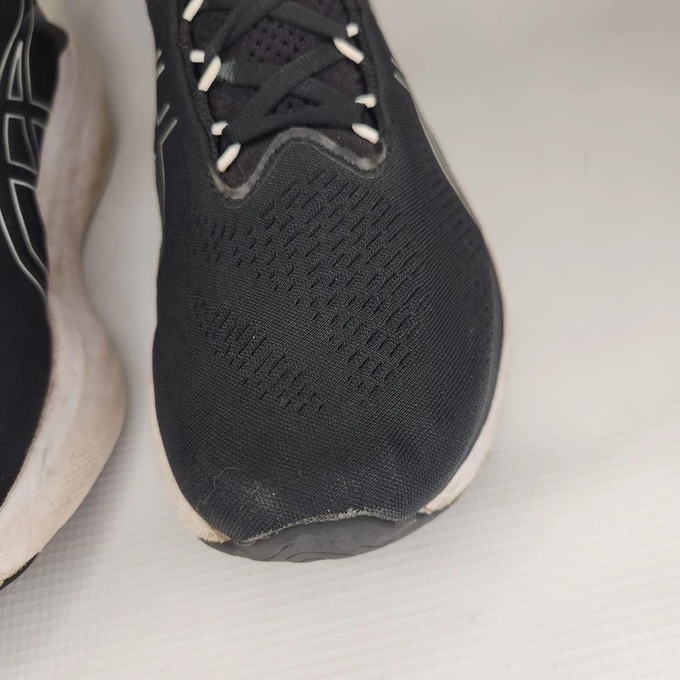 Zapatillas deportivas Asics Gel-Nimbus 25 para mujer talla 9,5 D anchas negras Foto 4 de 4