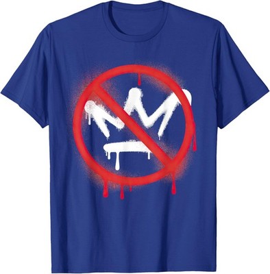 Retro Vintage No Kings Protest Stop Sign Unisex T-Shirt