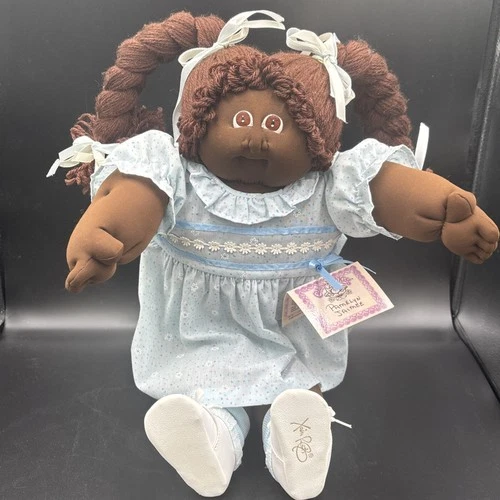 VTG Cabbage Patch Soft Sculpture Doll 1984 w/ Birth Certificate/Adoption Papers