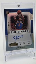 20-21 Panini Contenders RC Auto Miles McBride Knicks Finals Ticket Variation /49