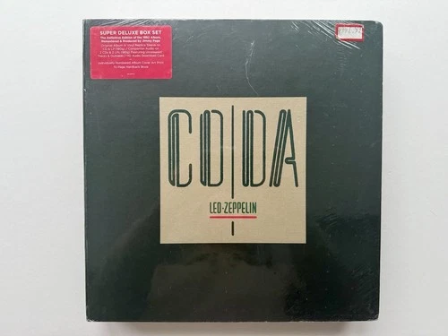 Led Zeppelin CODA Super Deluxe Box Set Sealed 180g Vinyl 2LP 2CD Book
