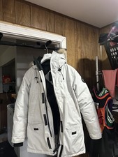 RARE BLACK LABEL REAL FUR Canada Goose Langfo...