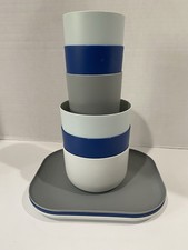 Children s Snack Plates Cups Bowls Dishwasher Safe 7 x8