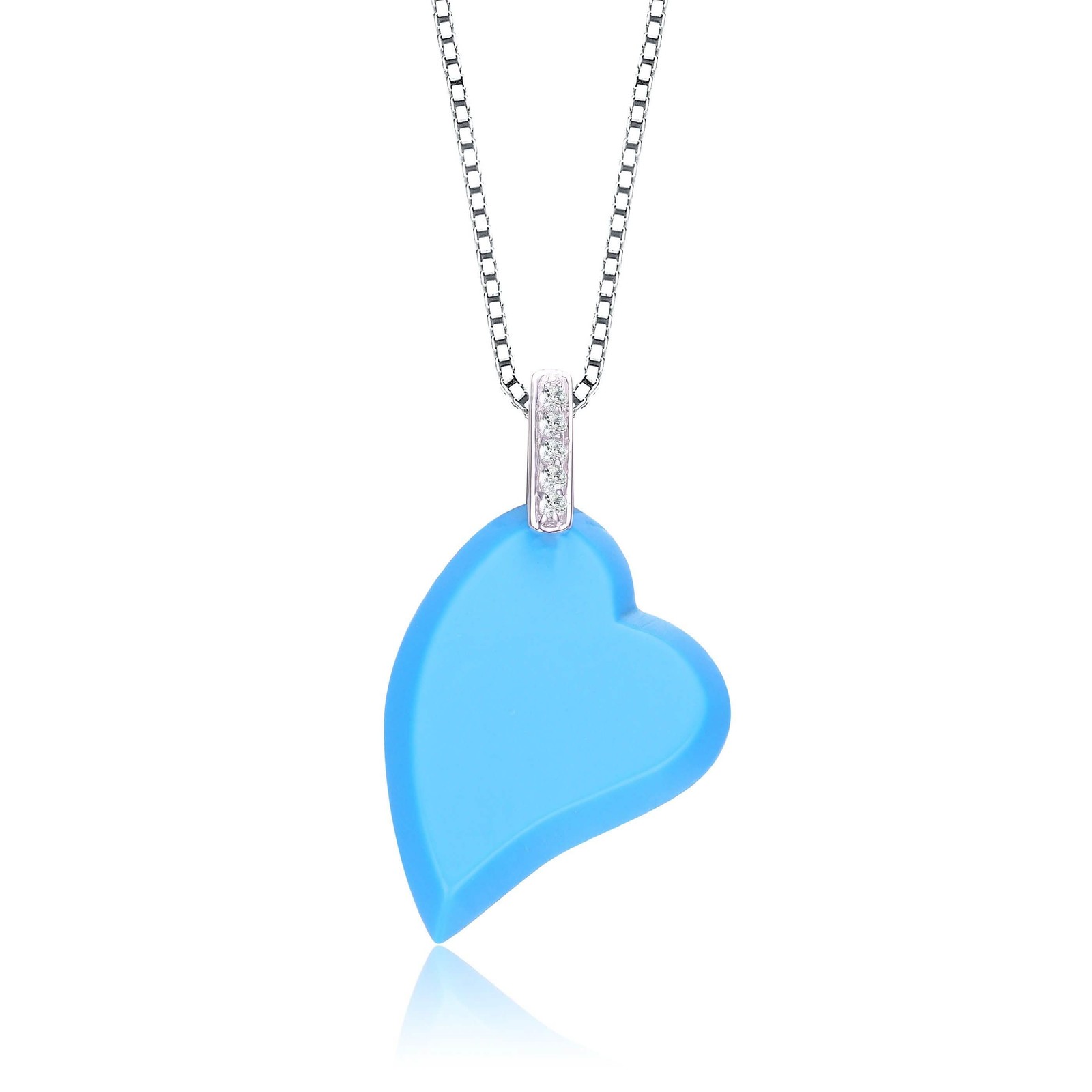 Sterling Silver Heart Necklace