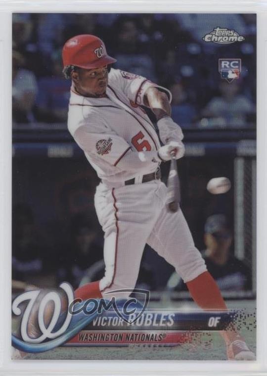 2018 Topps Chrome Update Target Exclusive Refractor 235/250 Victor Robles 0c6
