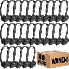 30 PCS Kids Headphones Bulk School Classroom Students Children Boys Girls