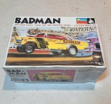 Kit modelo 1997 monograma 1/24 #PC229 reedición Badman 1955 Chevy Gasser Tom Daniel