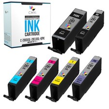 PGI-280 XXL CLI-281 XXL CMYi Black Color Ink Lot for Canon PIXMA TR7520 TS6120