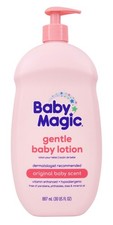 Baby Magic Gentle Baby Lotion, Original Baby Scent, Hypoallergenic, 30 oz.