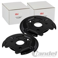 2X NTY Spritzbleche Bremsscheiben Hinten Links+Rechts Passend FüR Toyota Yaris