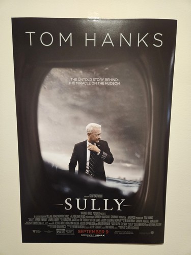 Sully 11.5 X 17 Mini Movie Poster Tom Hanks, Clint Eastwood 2016 NEW - Picture 1 of 1