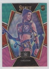 2022 Panini Select WWE Premier Level Tri-Color Prizm Cora Jade #121 0c3
