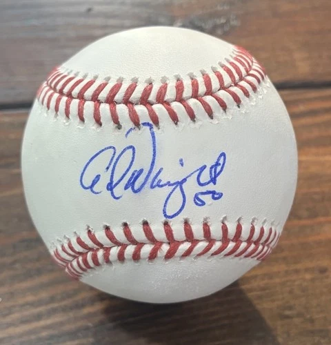 Adam Wainwright signed ROMLB Rawlings Baseball Cardinals Autograph COA Imperfect