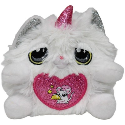 Zuru Rainbocorns Kittycorn Surprise, weiße Katze Kuscheltier 13cm Gebraucht