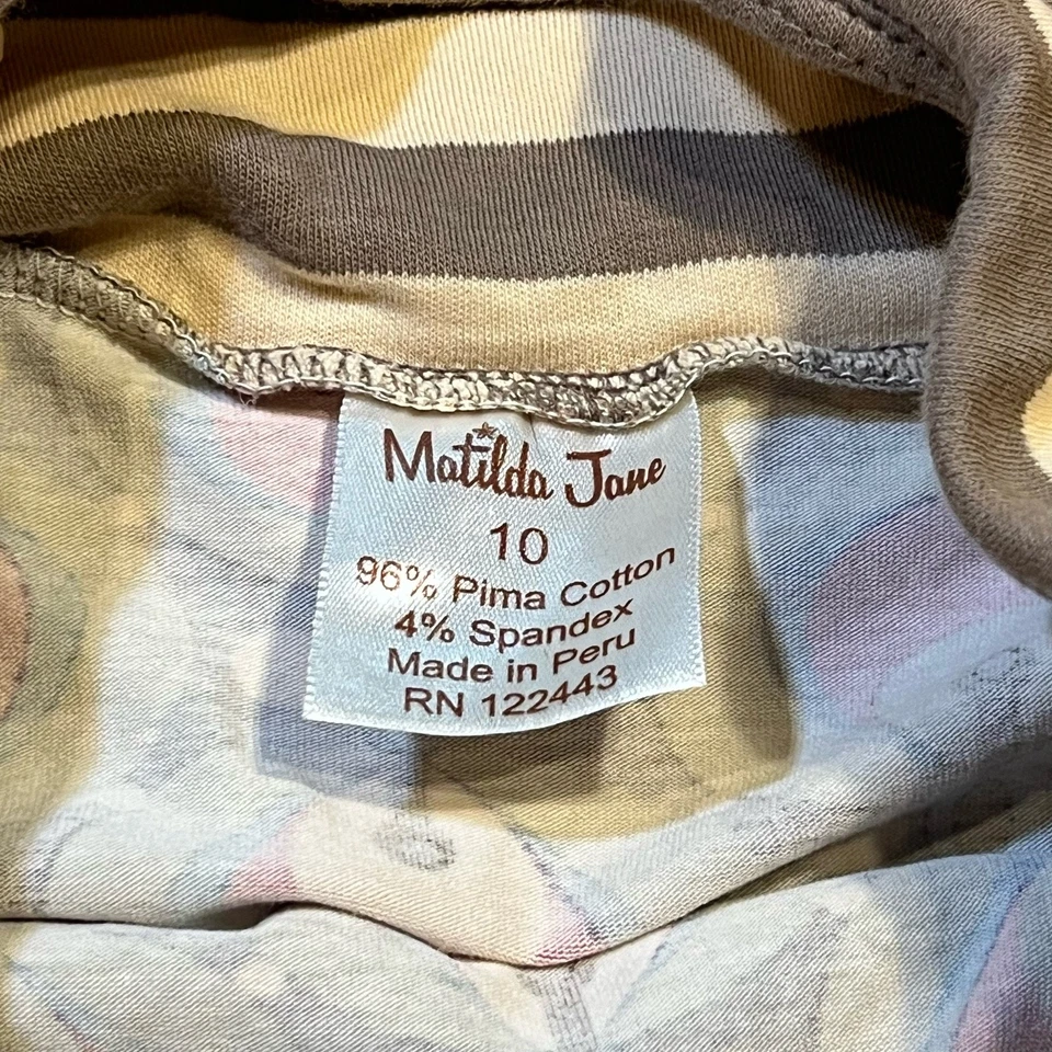 Falda Matilda Jane Gitana Azul Little Michelle At The Disco Talla 10 Informal Tejida Foto 3 de 3