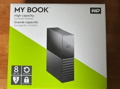Western Digital My Book 8TB 3.5'' Externe Festplatte