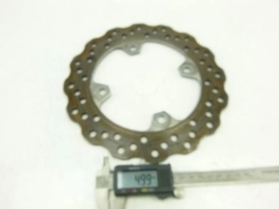 09 10 Kawasaki ER-6n ER6N ER650 rueda trasera freno de disco rotor INV Foto 3 de 4