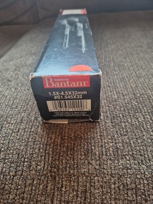 Tasco Bantam Scope  1.5x-4.5x32mm. #S1.545x32.