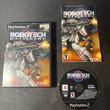 Robotech: Battlecry Sony PlayStation 2, 2002 PS2 Complete w/ Manual Tested