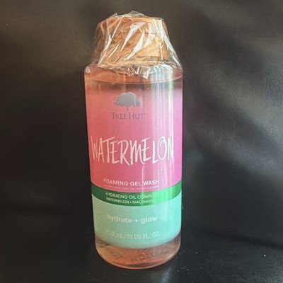Tree Hut Watermelon Nourishing, Moisturizing & Hydrating Foaming Gel Wash, 18 oz