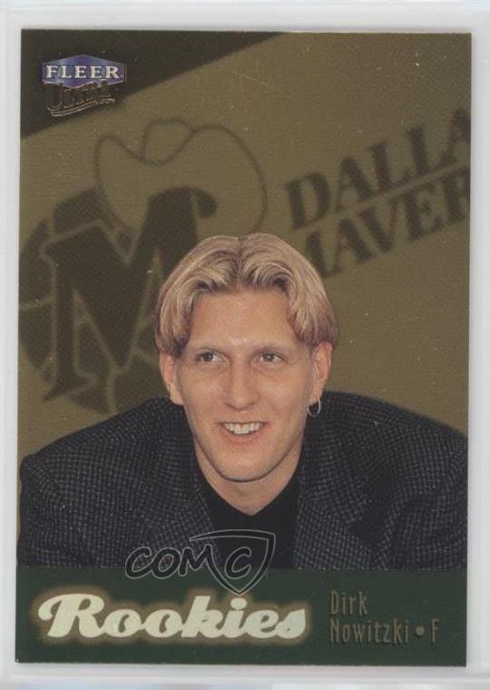 1998-99 Fleer Ultra Rookies Gold Medallion Dirk Nowitzki #118G HOF 9l4