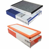 Mahle / Knecht Set Filterpaket Innenraumfilter LAK 437 Luftfilter LX 2033