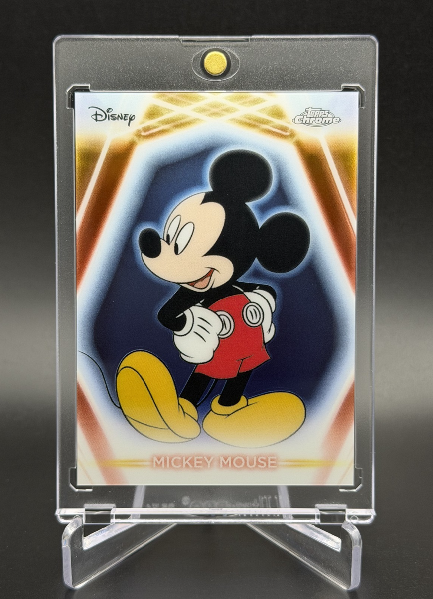 その他 2026 Topps Disney Neon Mickey Mouse /25 Mickey Mouse 💥🐭 CHROME NEON ETCH! #CNE-200! 2026 Topps Disney