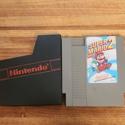 Nintendo Super Mario Bros. 2 for NES Game Cartridge 