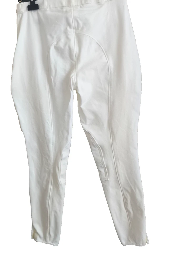 Pantalon d'équitation Mountain Horse blanc pour femmes taille 44 Regular... - Photo 3/4
