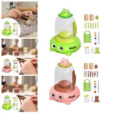 Tornio elettrico per vasaio per bambini, interattivo genitori, ragazze e