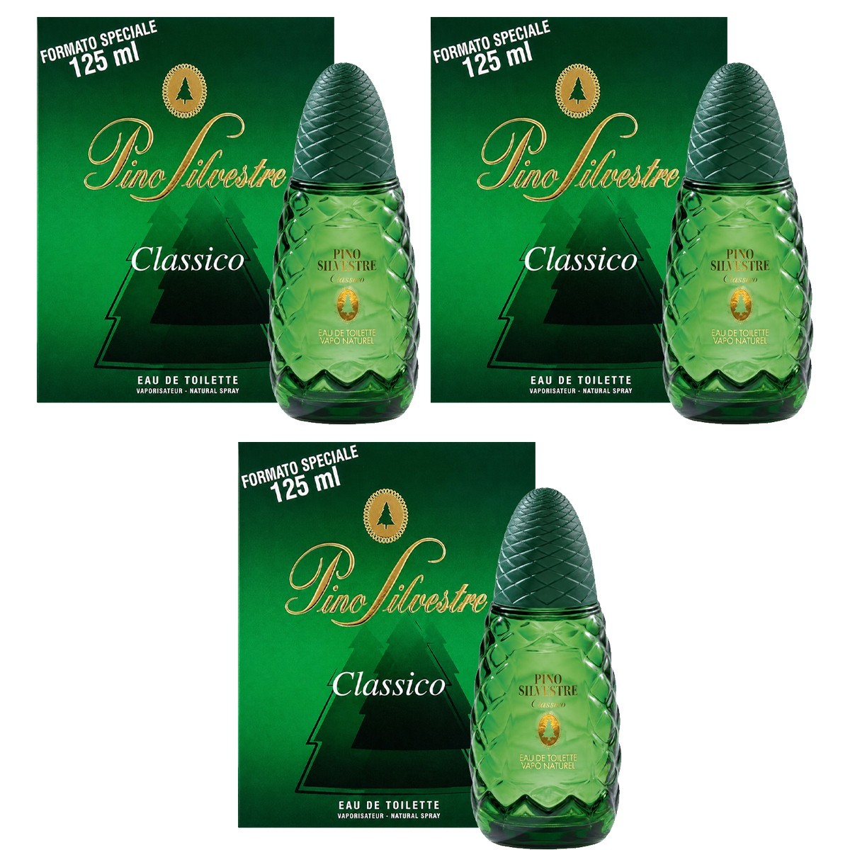 Pino Silvestre Classico Profumo Uomo Edt Spray 125ml - Immagine 3