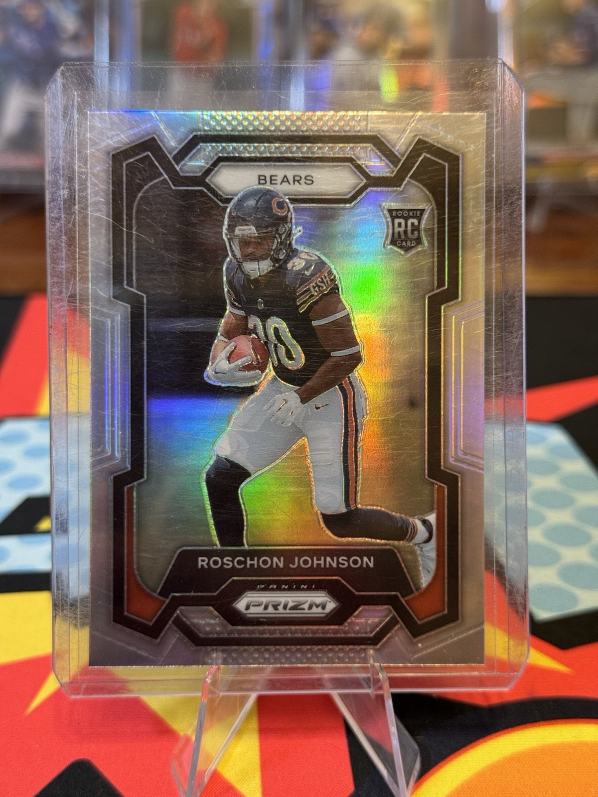 2023 Panini Prizm - Rookies Roschon Johnson #314 Silver Prizm (RC)