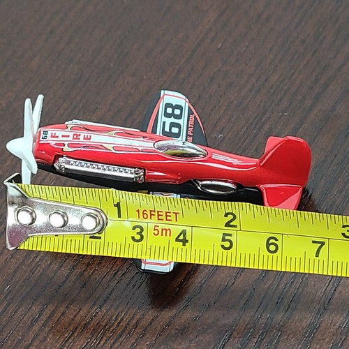 Hot Wheels C2719 Fire Patrol 68 Propeller Plane Die Cast Airplane Diecast 2003 - Picture 10 of 10