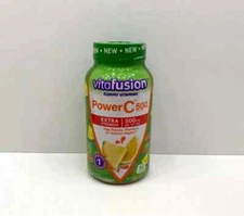 Vitafusion Power C 500 MG Extra Strength High Potency Vitamin C Gummies 12/25