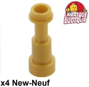 15 NEW LEGO Minifig Utensil Telescope Pearl Gold
