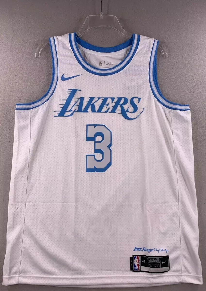 Anthony Davis Los Angeles Lakers Nike City Edition Swingman Jersey 2020 Men  NBA