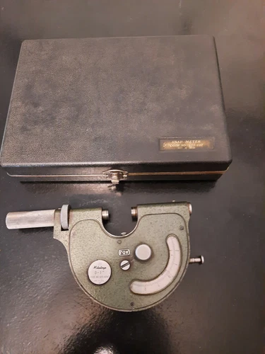 MITUTOYO 0-1"  INDICATING MICROMETER PASSOMETER 523-107A  0.0001" GRADUATION 