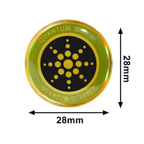 Quantum Anti Radiation Shield 5G Ochrona EMF - Telefony Laptopy - 6 naklejek - Zdjęcie 9 z 11
