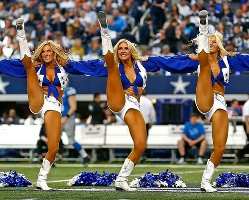  Photo 8x10 Cowboys pom-pom girls non signée (A) - Photo 1 sur 1