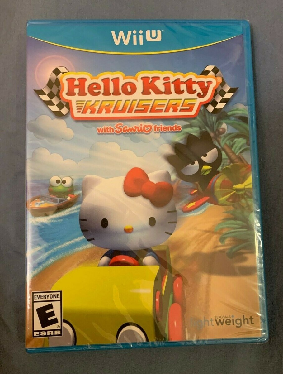 NINTENDO Wii U HELLO KITTY KRUISERS-FACTORY SEALED-SHIPS FROM USA