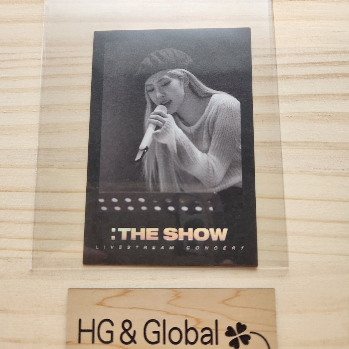 BLACKPINK ROSE ROSÉ THE SHOW DVD Photocard PC Sticker /+Tracking