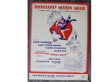 Thoroughly Modern Millie 1967 Sheet Music Julie Andrews Mary Tyler Moore