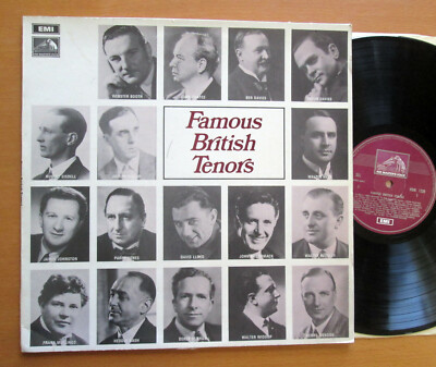 HQM 1228 Famous British Tenors McCormack Nash Booth Widdop HMV Mono NM/EX