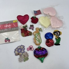 Vintage Misc Sew On Patches Applique Random 1980's