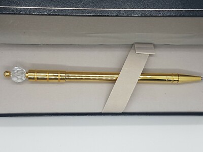 New Staedtler M Gold Metallic Pen Jumbo P 458 DIN 16554/2 809 with case