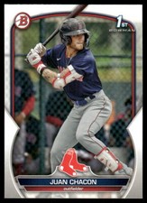 2023 Bowman Juan Chacon BP-105 Prospects   Boston Red Sox