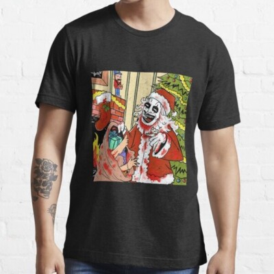 Terrifier 3 Christmas Fan Art Essential T-Shirt